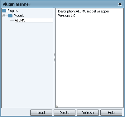 Plugin Manager Window