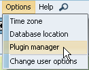 Select Plugin Manager